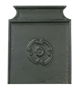 Plaque de cheminée décorée - Louis XIII