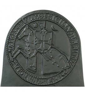 Plaque de cheminée décorée - Raymond IV