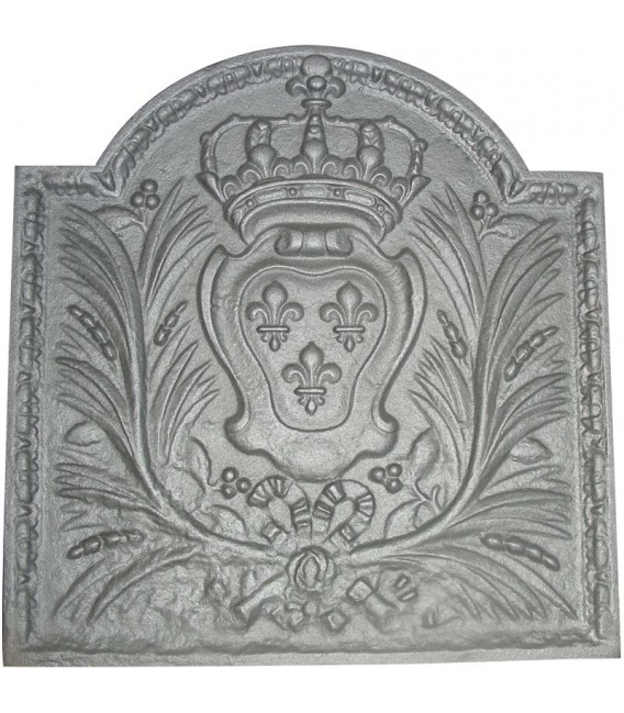Plaque de cheminée décorée - Louis XIV / 41