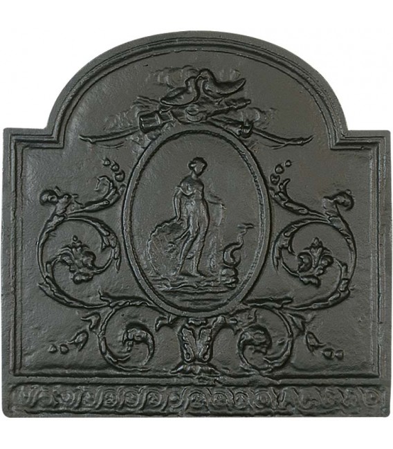 Plaque de cheminée décorée - Diane, Fille de Jupiter