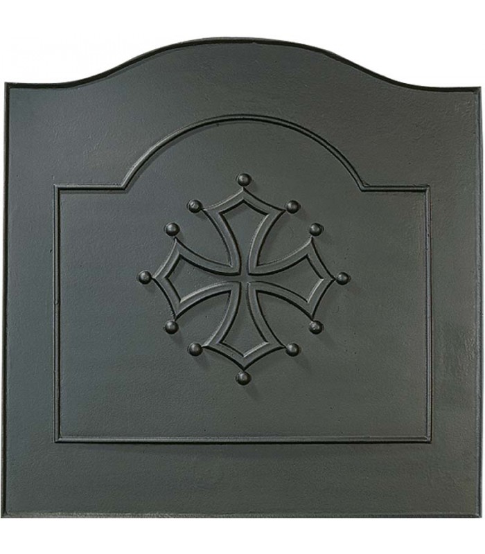 PLAQUE DE CHEMINÉE et sa paire de chenets EUR 180,00 - FR