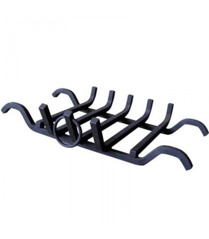Porte Bûches Grille en Acier Forgé Pour Cheminée Sannover | Bricomarché
