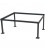 Support pour les planchas Réf.0365 et Réf.0367 (70 x 40 cm)