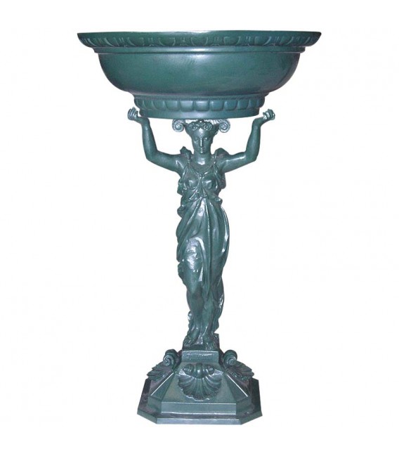 Fontaine Cariatide en fonte