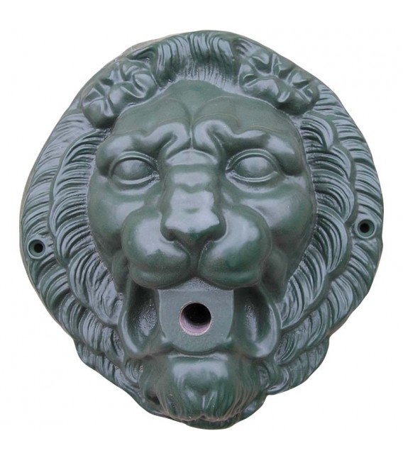 Mascaron tête de lion - sans bec verseur