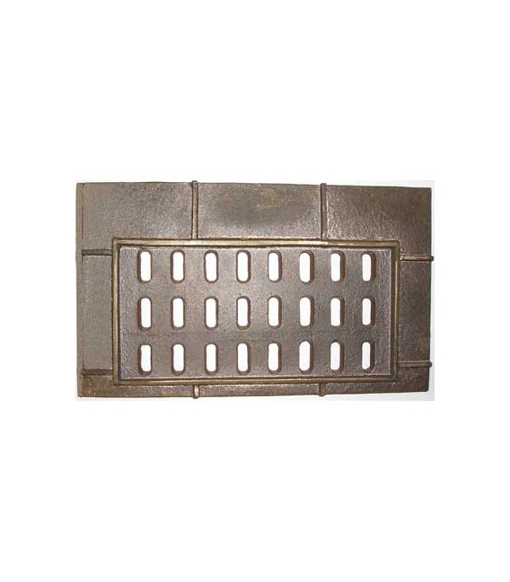 Grille de chaudière ou d'insert en fonte